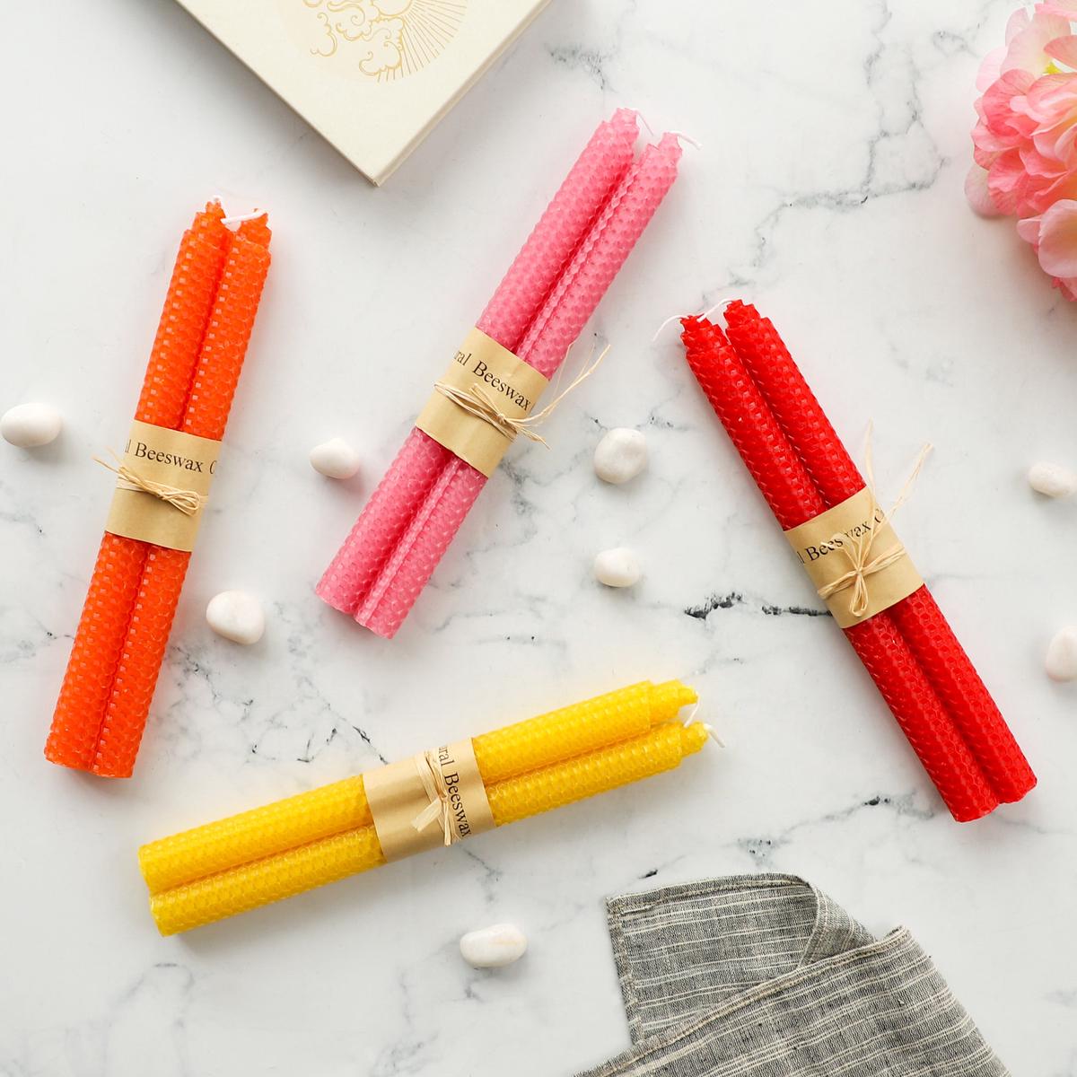Textured Candles