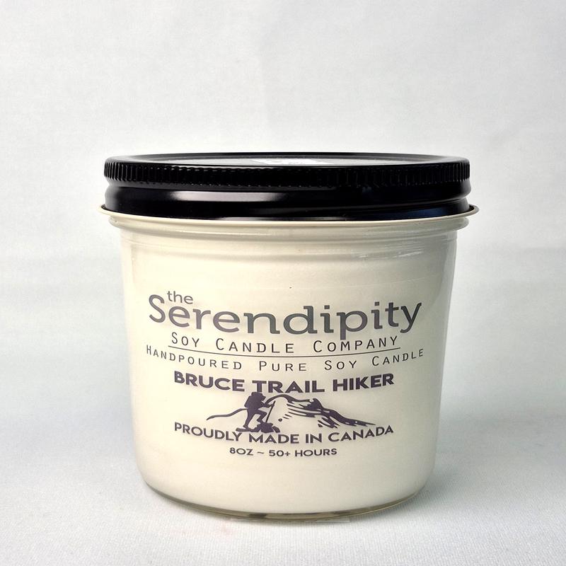 Serendipity Soy Wax Candle - Bruce Trail Hiker